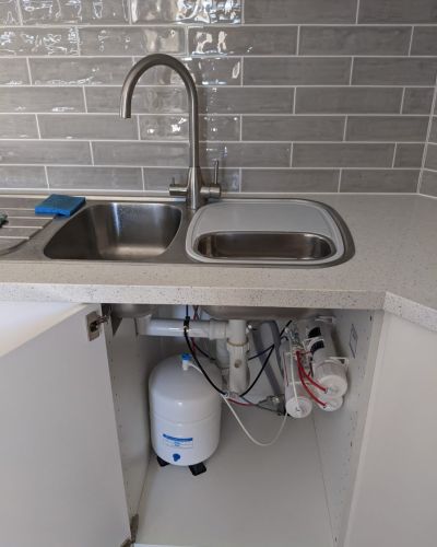 Compact Reverse Osmosis High Alkaline Water Filtration System – Works With Whole House Water Filter