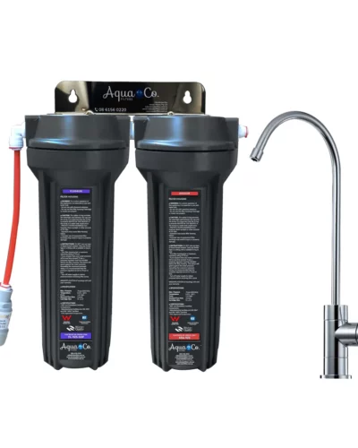 AquaCo SYS-925FA Undersink Water Filter – Reduces Chlorine, Taste, Odours, Parasites, Bacteria, Lead and Fluorides.